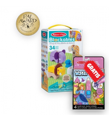 AKCIJA: Melissa & Doug Blockables safari građevinski set + čarobne priče s vodom BESPLATNO
