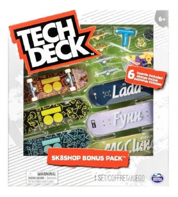 Tech Deck skateshop 6kom s priborom Plan B