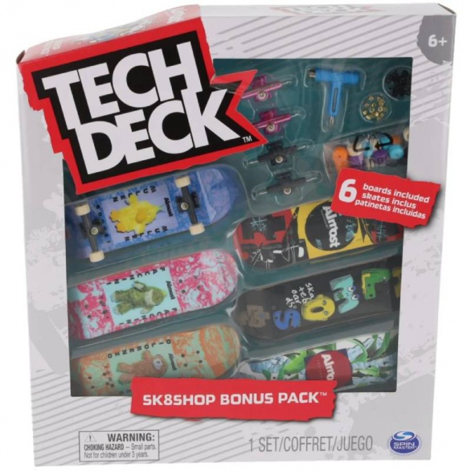 Tech Deck skateshop 6 komada s priborom Almost