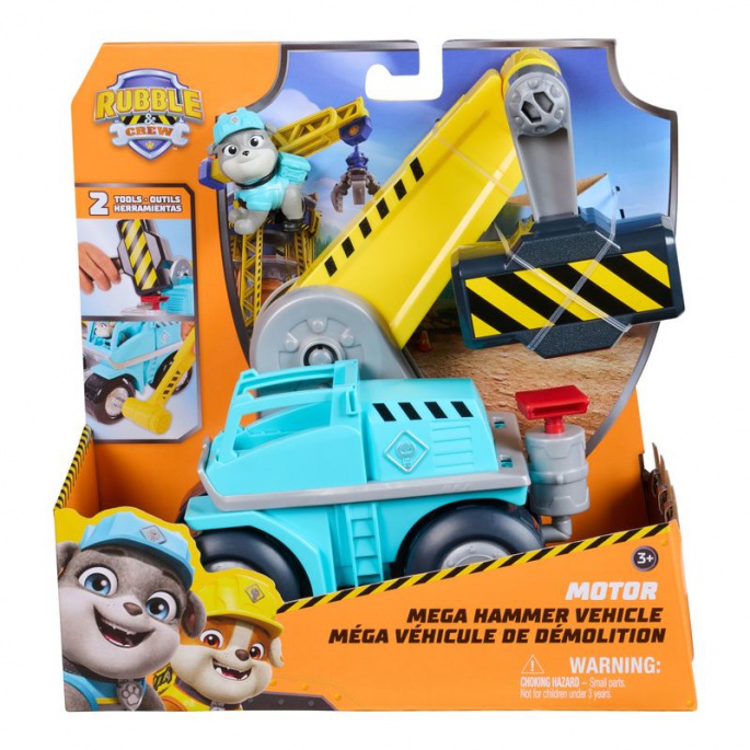 Rubble i ekipa funkcionalno građevinsko vozilo Motor
