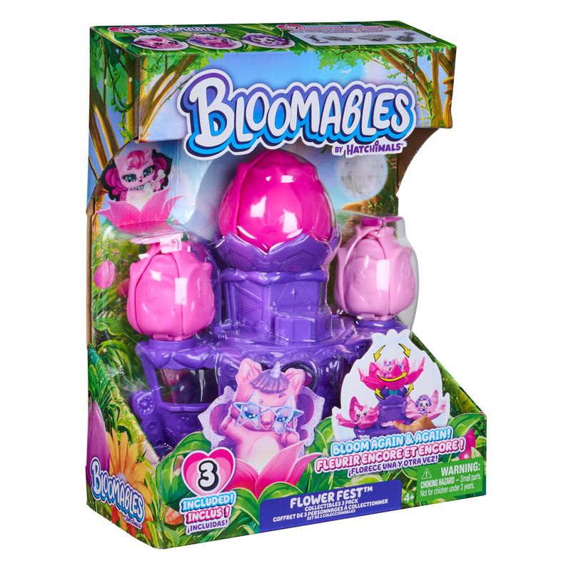 Hatchimals Bloomables cvjetni igraći set 3 figure
