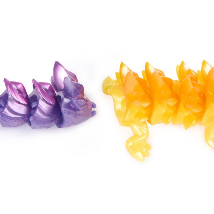 CrystaLynx Dragons fleksibilni Zmaj 22 cm