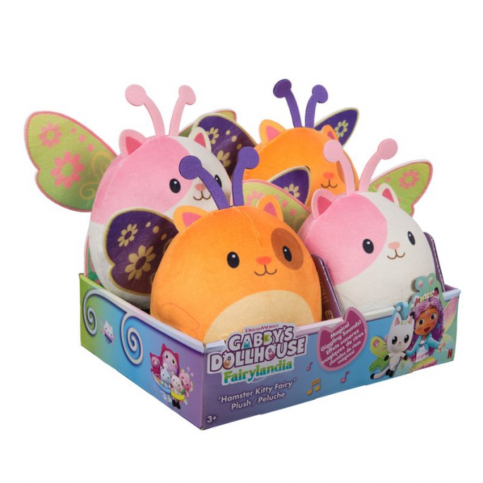 Gabina kuća lutaka plišani bijeli hrčak sa zvukovima 14 cm