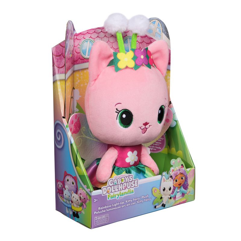 Gabina kuća lutaka plišana vila sa svjetlima i zvukovima 30 cm