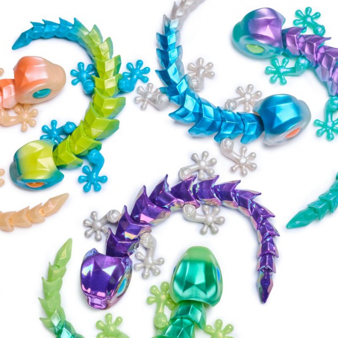 CrystaLynx Dragons savitljiva gekon 30 cm