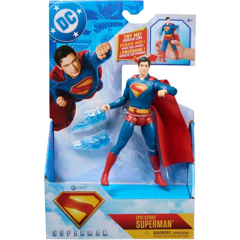 Superman filmska figura Superman 15 cm s akcijskim pokretom