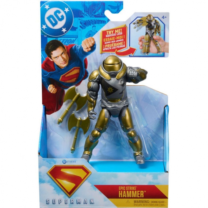 Superman filmska figurica Hammer 15 cm s akcijskim pokretom