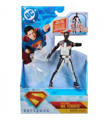 Superman filmska figurica Mr. Terrific 15 cm s akcijskim pokretom