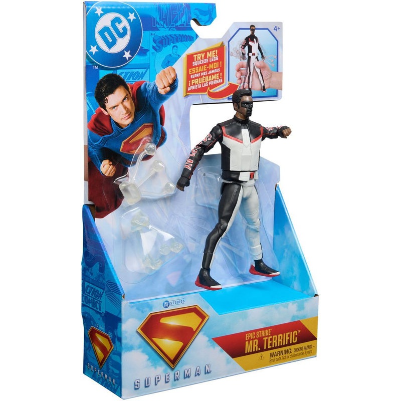 Superman filmska figurica Mr. Terrific 15 cm s akcijskim pokretom