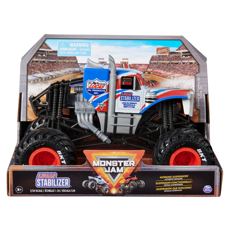 Monster Jam Lucas Stabilizer metalni Monster Truck 1:24