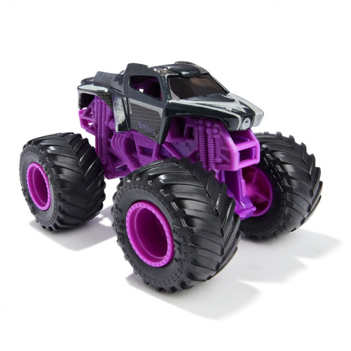 Monster Jam Marvel Black Panther kolekcionarski Monster Truck 1:64