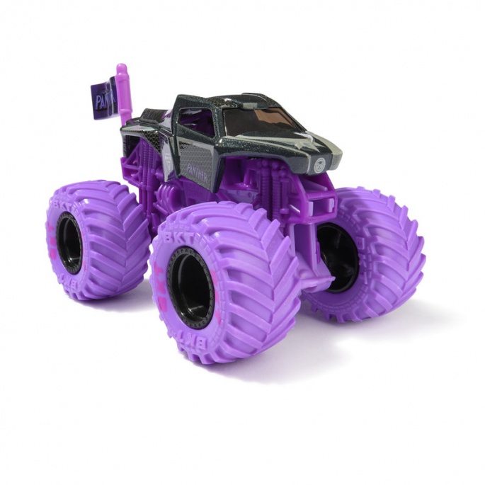 Monster Jam Marvel Black Panther s2 kolekcionarski Monster Truck 1:64