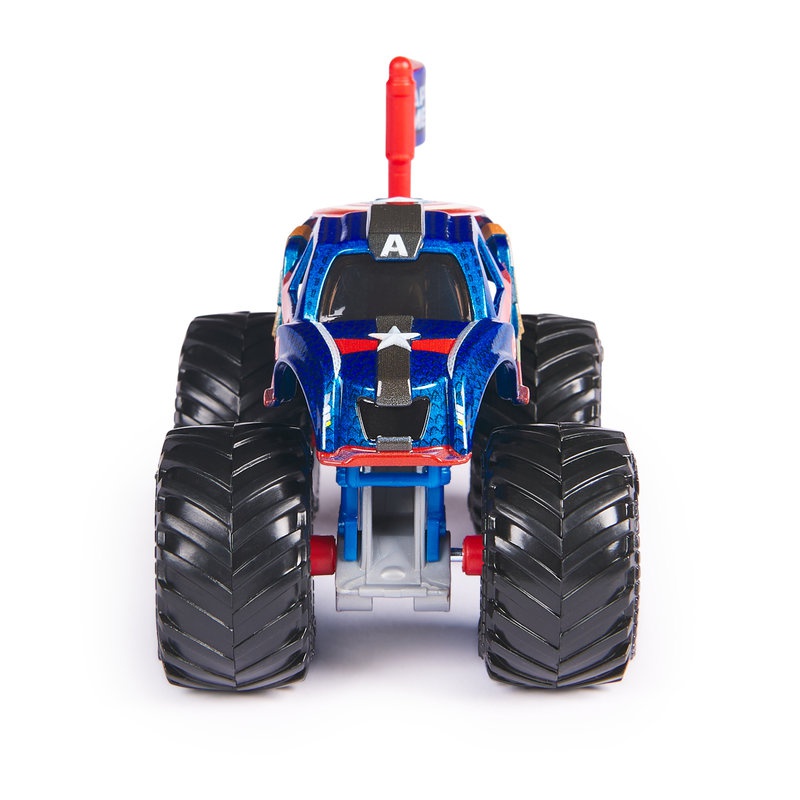 Monster Jam Marvel Captain America s1 kolekcionarski Monster Truck 1:64
