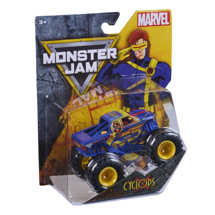 Monster Jam Marvel Cycloid kolekcionarski Monster Truck 1:64