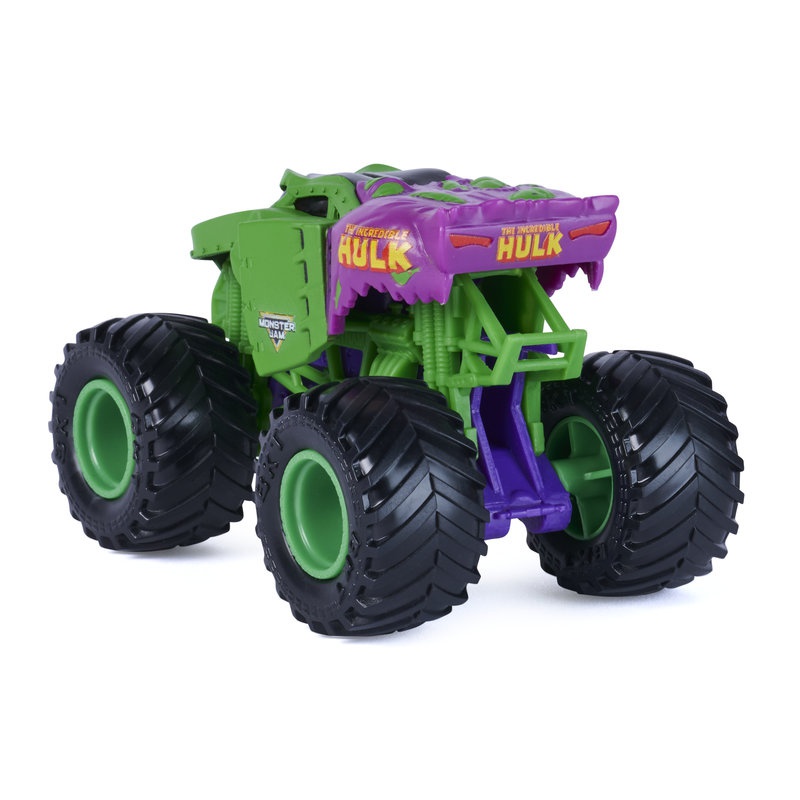 Monster Jam Marvel Hulk kolekcionarski Monster Truck 1:64