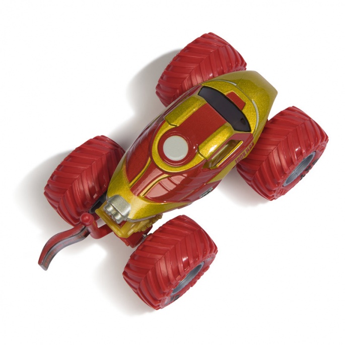 Monster Jam Marvel Iron Man s2 kolekcionarski Monster Truck 1:64