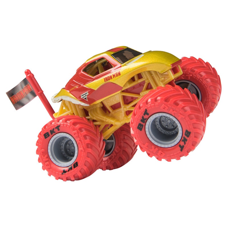 Monster Jam Marvel Iron Man s2 kolekcionarski Monster Truck 1:64