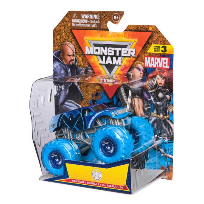 Monster Jam Marvel Shield kolekcionarski Monster Truck 1:64