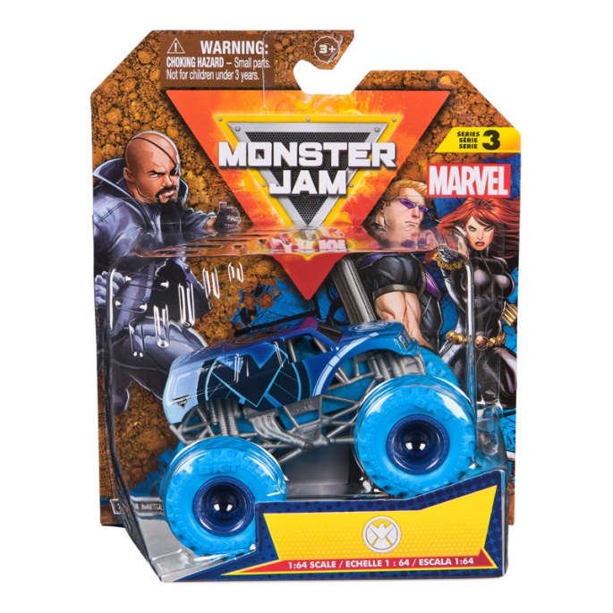 Monster Jam Marvel Shield kolekcionarski Monster Truck 1:64