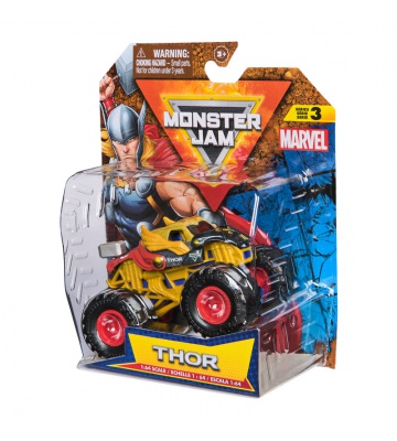 Monster Jam Marvel Thos s3 kolekcionarski Monster Truck 1:64