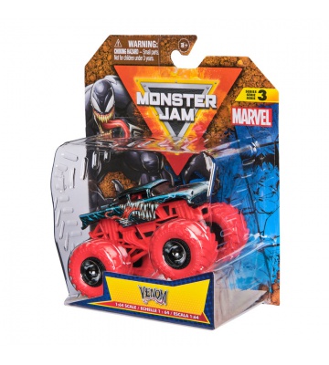 Monster Jam Marvel Venom s3 kolekcionarski Monster Truck 1:64