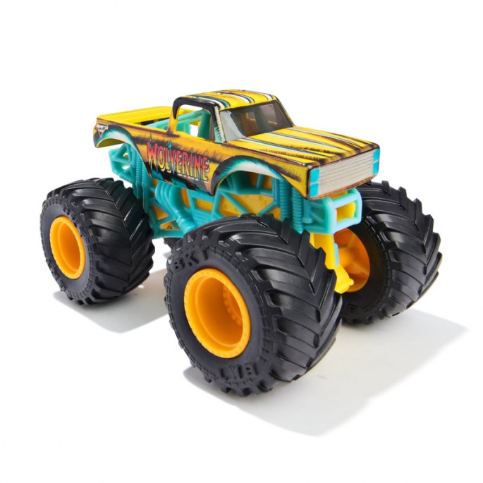 Monster Jam Marvel Wolverine kolekcionarski Monster Truck 1:64