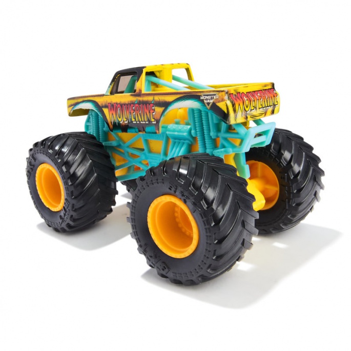 Monster Jam Marvel Wolverine kolekcionarski Monster Truck 1:64
