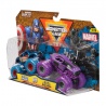 Monster Jam Captain America protiv Black Panther set 2 Monster Truckova 1:64
