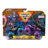 Monster Jam Captain America protiv Black Panther set 2 Monster Truckova 1:64