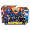Monster Jam Captain America vs Winter Soldier set 2 Monster Truckova 1:64