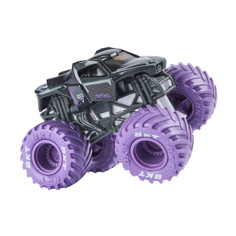 Monster Jam Superman vs Black Panther set 2 Monster Truckova 1:64