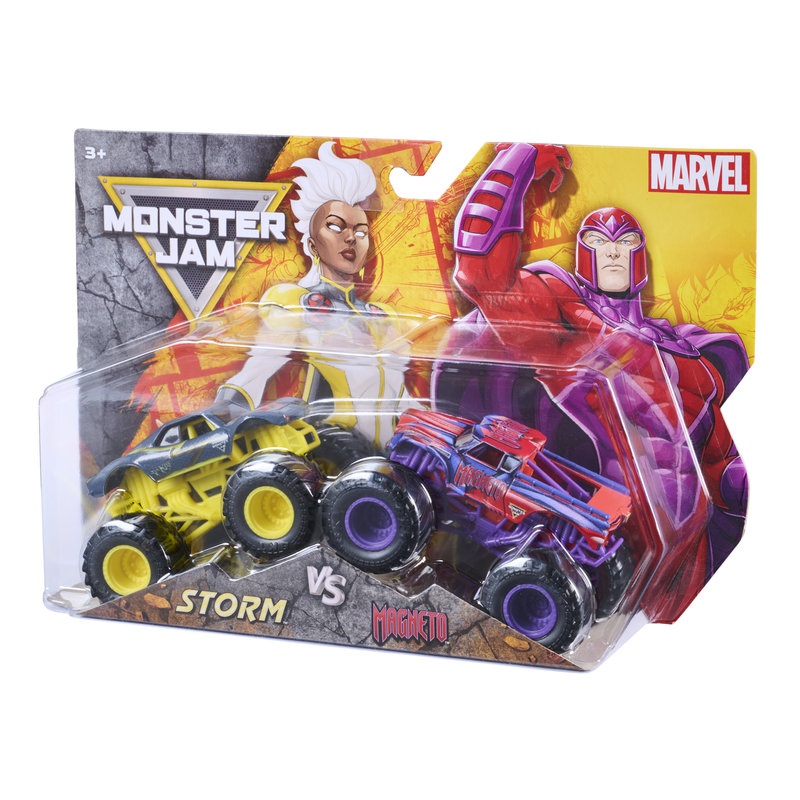 Monster Jam Storm vs Magneto set 2 Monster Truckova 1:64