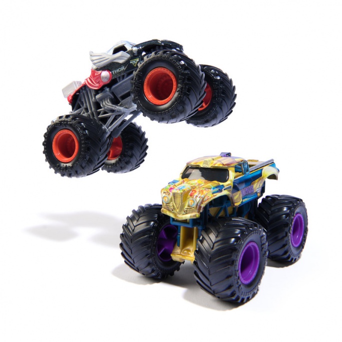 Monster Jam Thanos vs Thor set 2 Monster Truckova 1:64