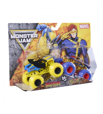 Monster Jam Wolvverine vs Cycloid set 2 Monster truckova 1:64