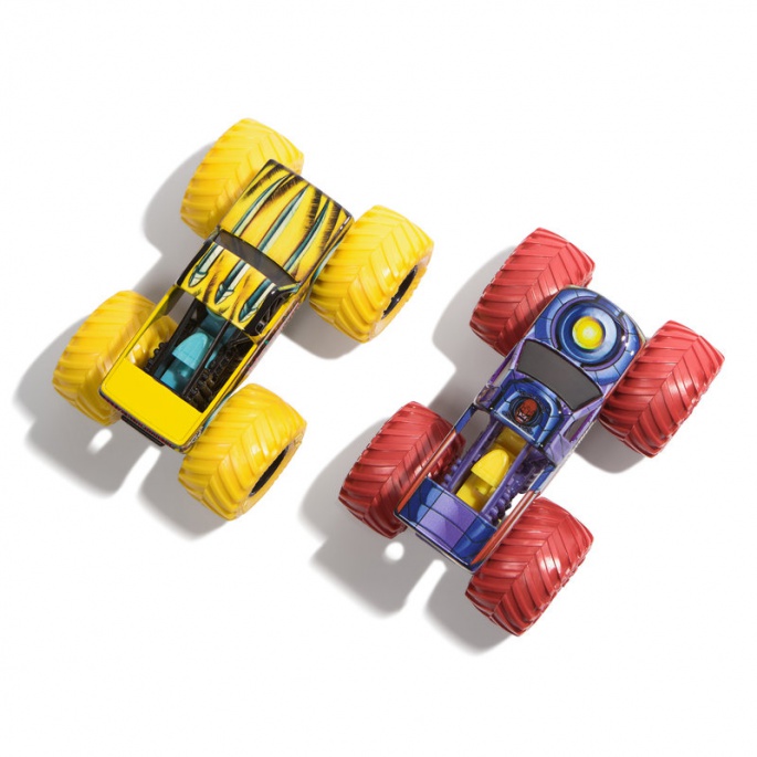 Monster Jam Wolvverine vs Sentinels set 2 Monster Truckova 1:64