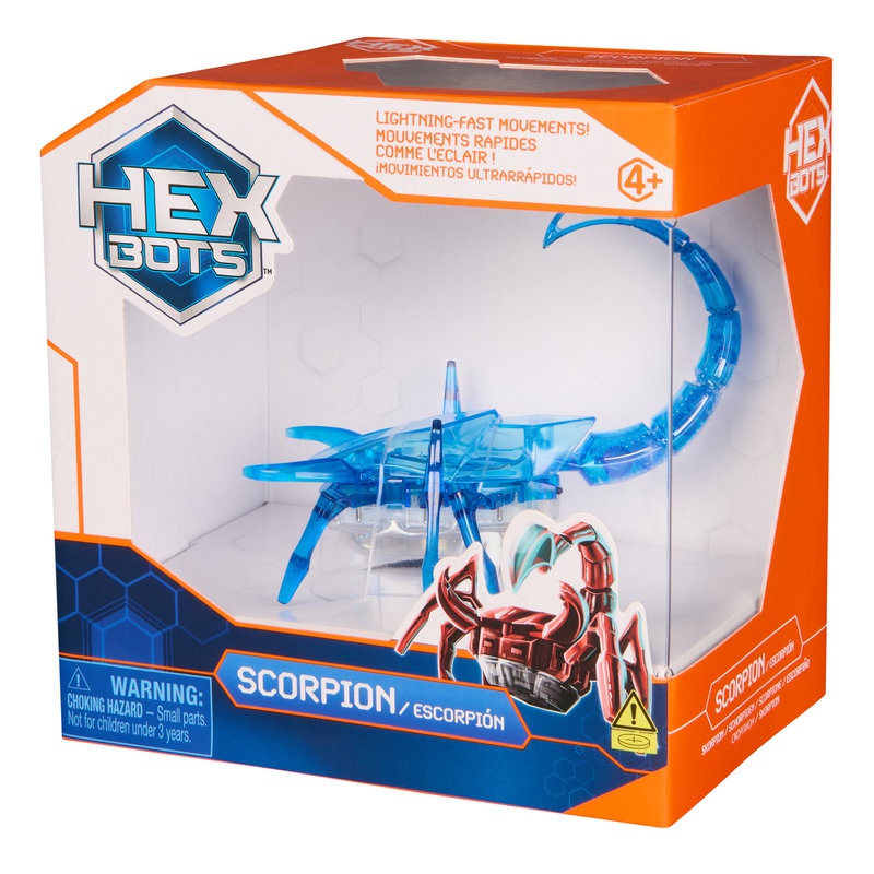 Hex Bots penjački škorpion plavi