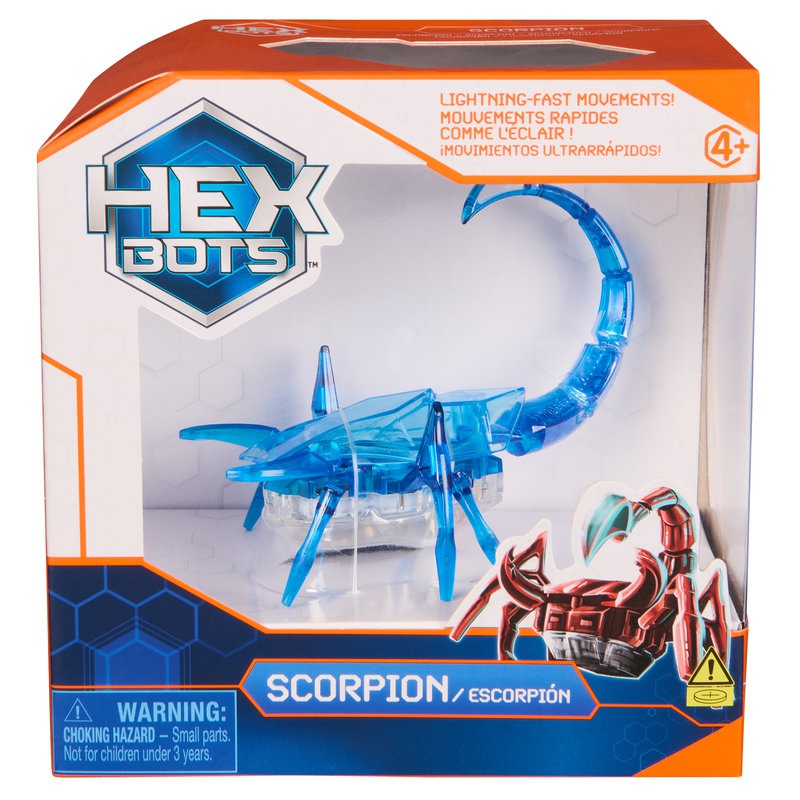 Hex Bots penjački škorpion plavi
