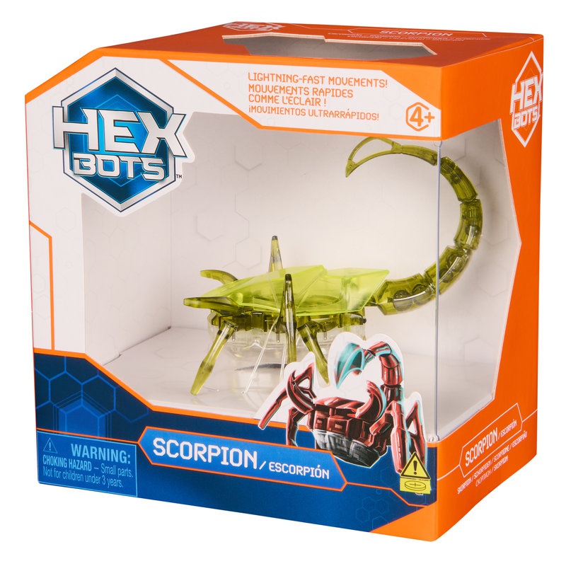 Hex Bots puzajući zeleni škorpion