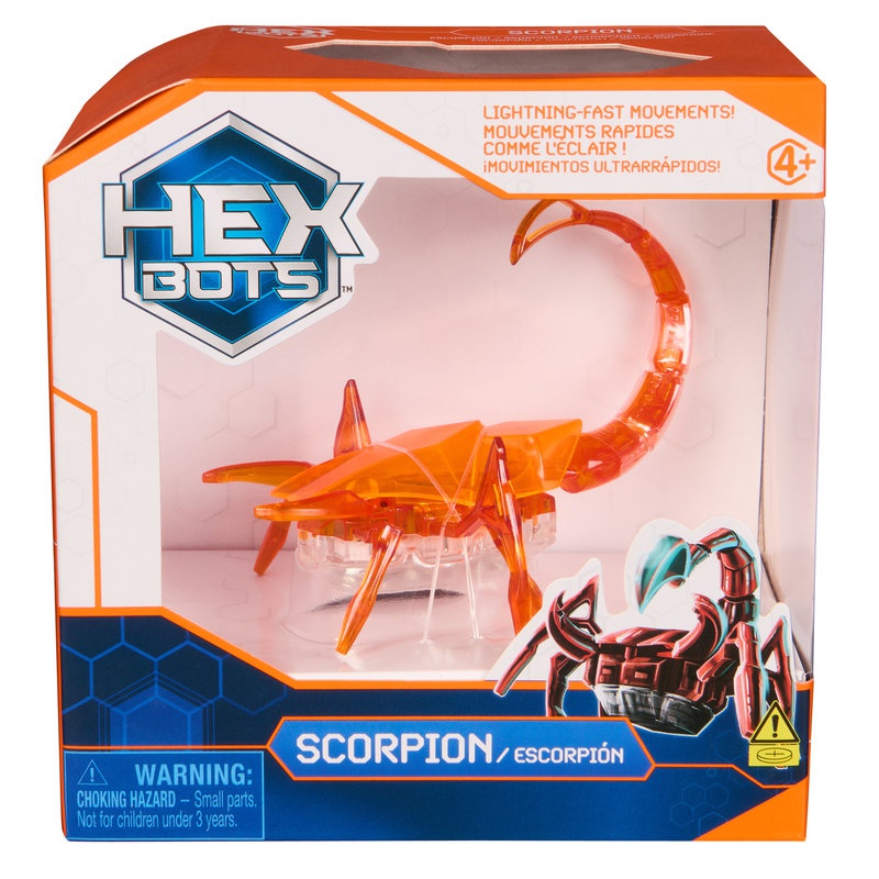 Hex Bots puzajući škorpion narančasti