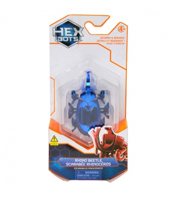 Hex Bots puzajući Rhino buba plava