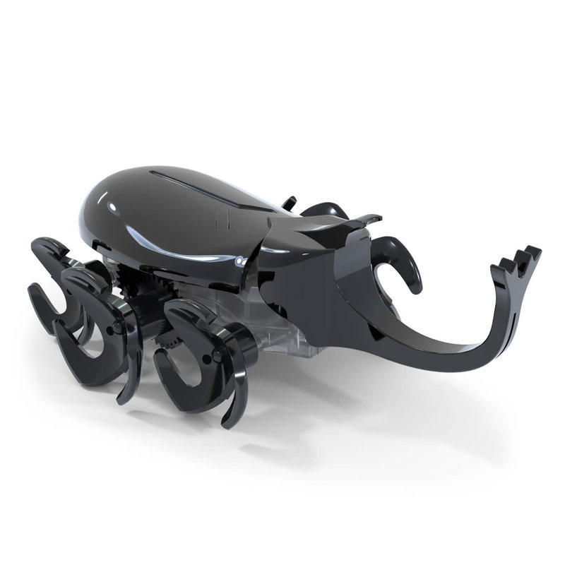 Hex Bots puzajući Rhino Beetle sivi