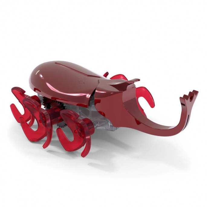 Hex Bots puzajući Rhino Beetle crveni