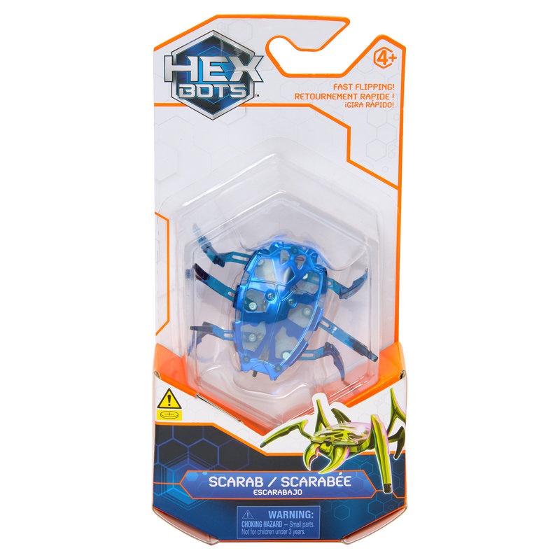 Hex Bots puzajući Plavi Skarabej