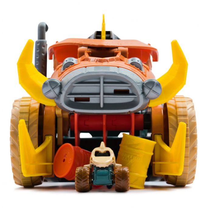 Monster Jam Megalodon Mad Hog Chomper set s velikim i malim automobilom