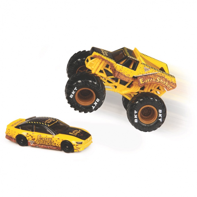 Monster Jam Earth Shaker trkaći auto i Monster Truck 1:64