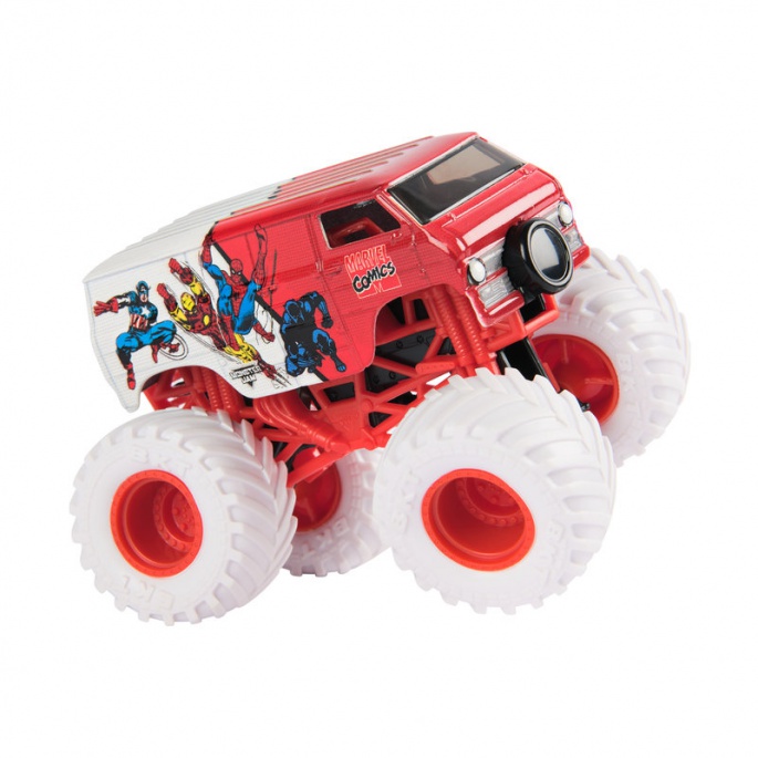 Monster Jam višepakiranje metalnih Monster Kamiona Marvel superjunaci 1:64