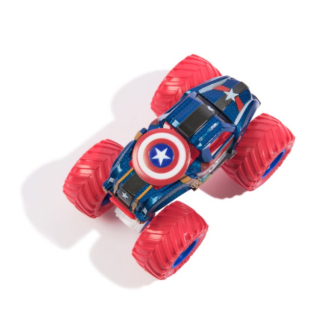 Monster Jam višepakiranje metalnih Monster Kamiona Marvel superjunaci 1:64