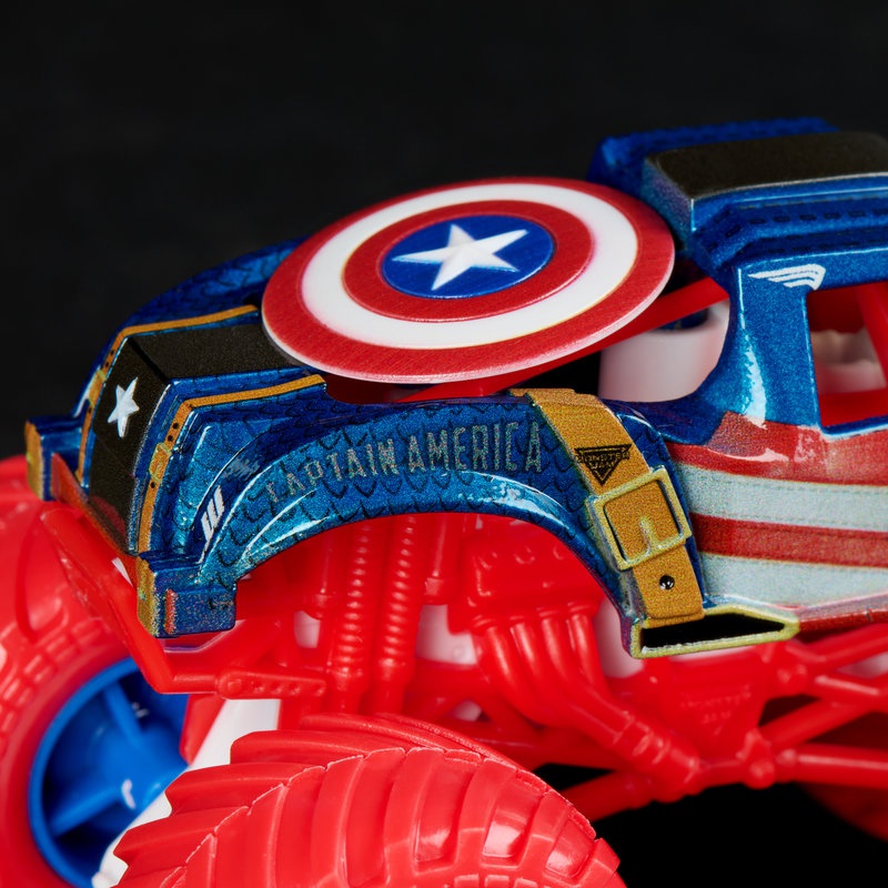 Monster Jam višepakiranje metalnih Monster Kamiona Marvel superjunaci 1:64