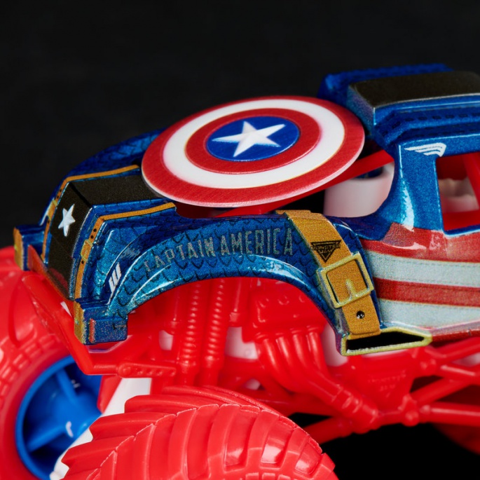 Monster Jam višepakiranje metalnih Monster Kamiona Marvel superjunaci 1:64