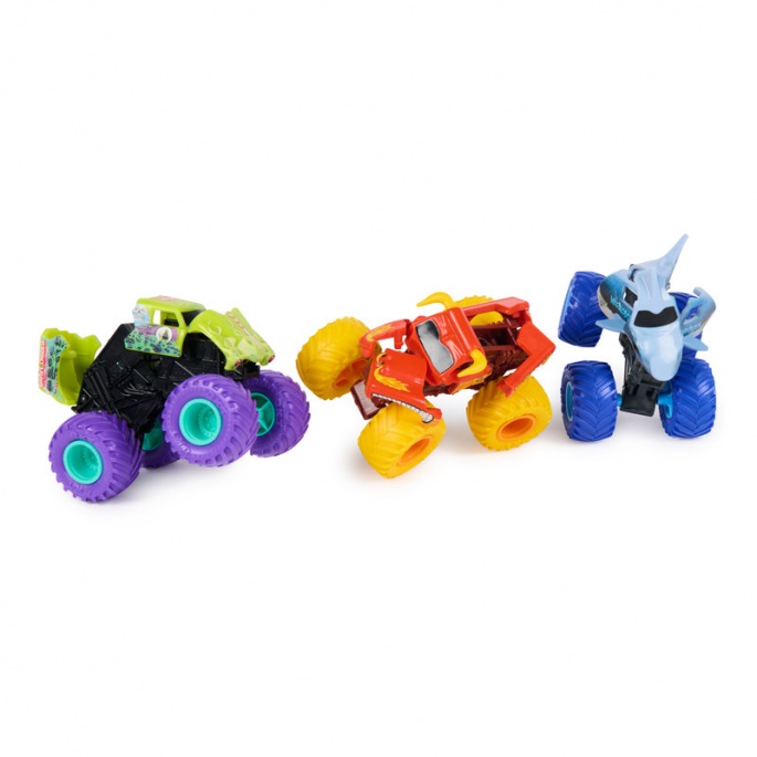 Monster Jam Smash and Bash popravljivi Monster Truck 1:64